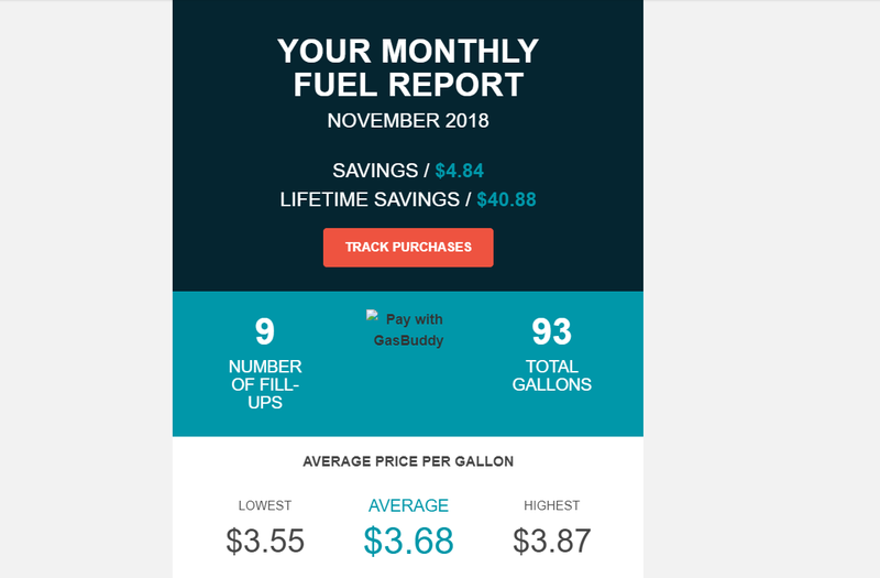 Illustration for article titled Pay with GasBuddy